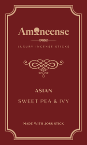 Asian Incense (Ylang Ylang, Sweet Pea & Ivy)